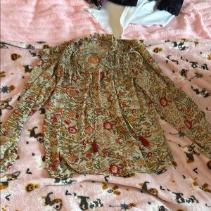 Floral Long Sleeve Blouse